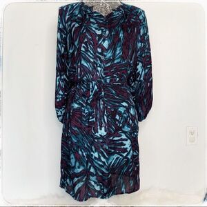 Tucker oversized silk dress